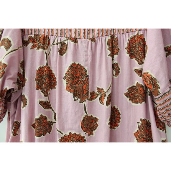 Knox Rose Womens Dress Floral Short Sleeve Size M Pre-Owned - Picture 8 of 8